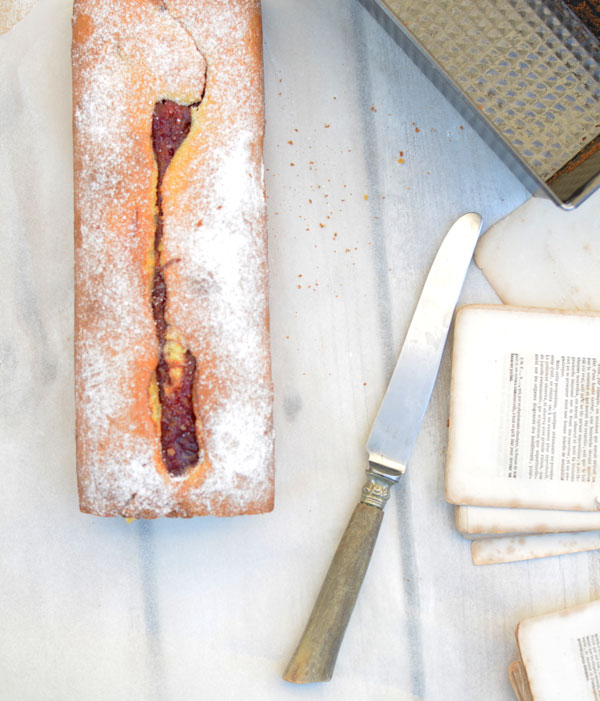 Cake-time! la rhubarbe et la fraise..