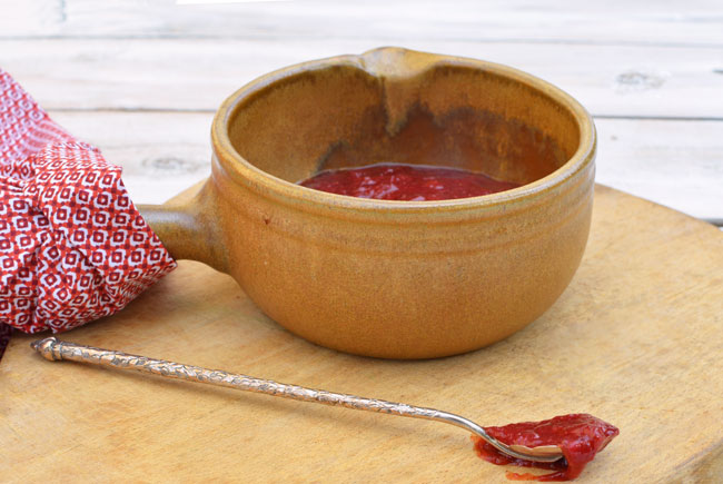 Confiture rhubarbe-fraise