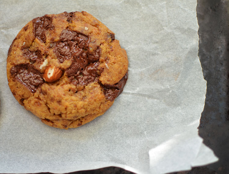 Le cookie à manger au coin du feu en regardant la neige tomber ;-)